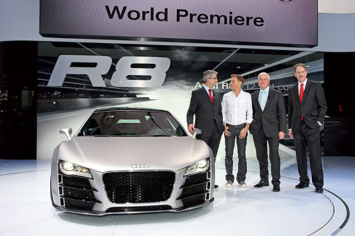 利曼冠军嫡传,audi r8 v12 tdi概念车震撼登场