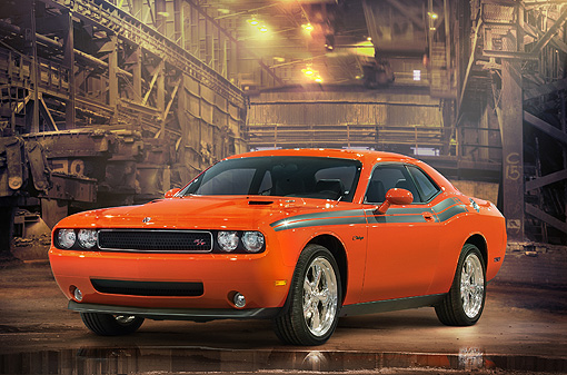 2008年2月中在芝加哥车展发表的dodge challenger,以当代的造车工艺