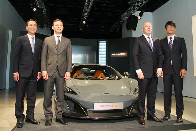 报价2,268万元起,最快第4季交车,mclaren 675lt抵台巡演