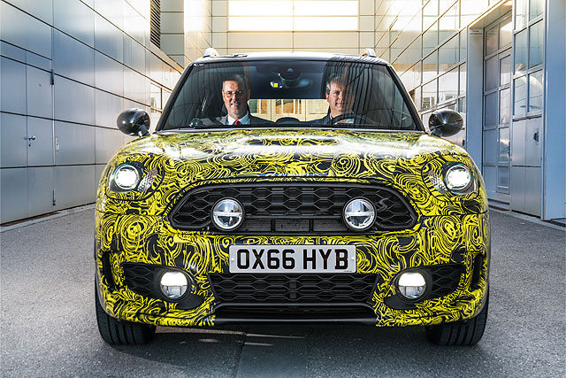油电mini明年登场,mini countryman phev首亮相