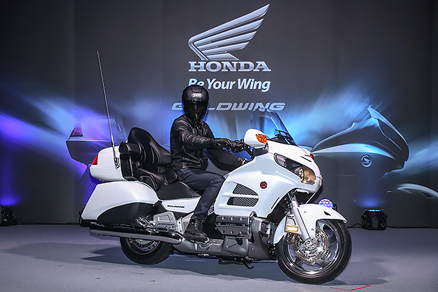 honda二轮事业部於2016年11月导入其旗舰豪华休旅goldwing 1800.