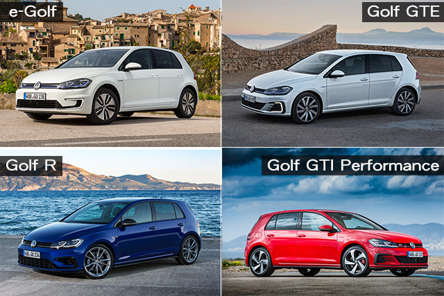 这次我们所试驾的,包括golf gte,e-golf,golf gti performance与动力