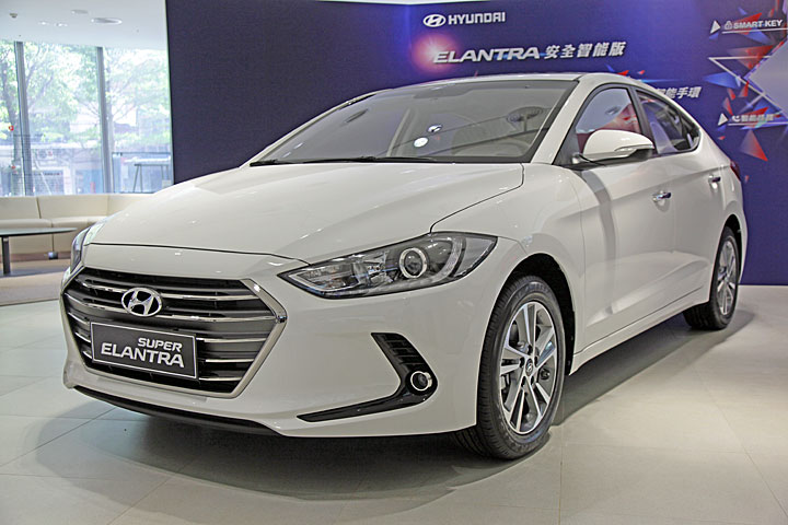 hyundai第6代elantra车系於2017年3月,由hyundai总代理南阳实业导入