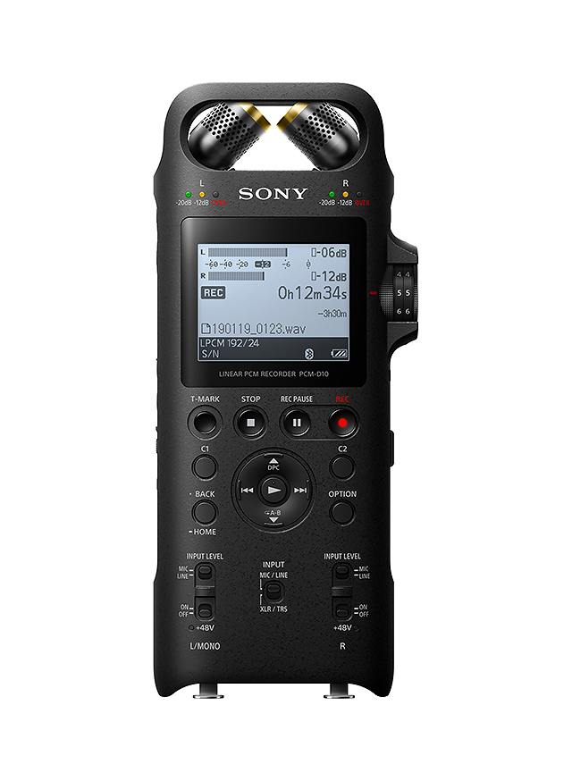 Sony高音質線性錄音筆PCM-D10, 忠實捕捉原音。