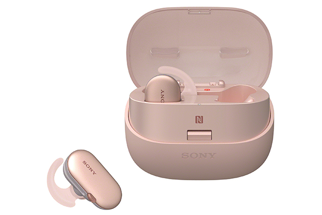 Sony WF-SP900 真無線運動防水耳機推出櫻花粉新色。