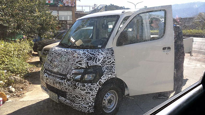 u-car 网友也拍到 toyota lite ace 小货车的间谍照,有望国产再让国内