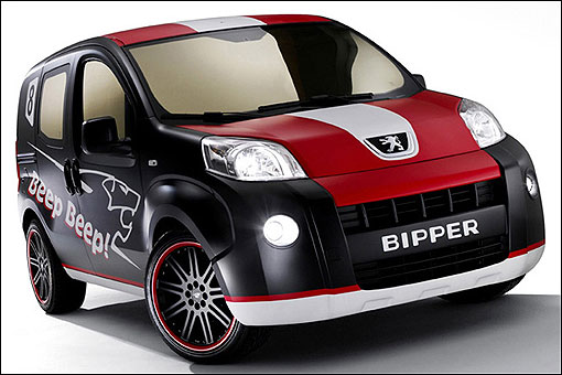 利曼赛事劲装上身,peugeot bipper beep beep概念车问世