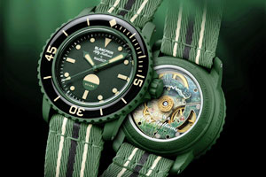 Blancpain X Swatch
全新錶款Green Abyss