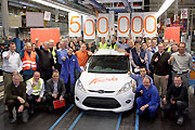 全球熱銷近60萬輛，Ford德國科隆廠第50萬輛新Fiesta下線