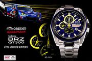 Orient推出Subaru BRZ GT300 2014限量腕錶