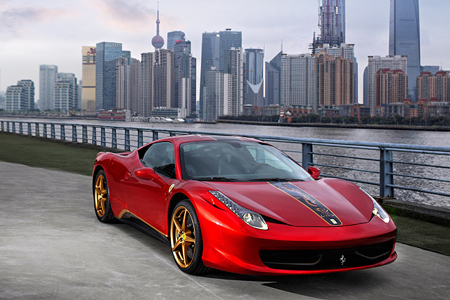 龙马跃北京,ferrari将於中国推出458 italia龙年特式车