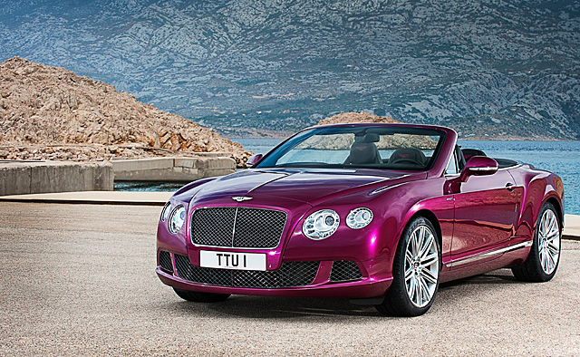 全球最速4人敞篷,bentley gtc speed登场