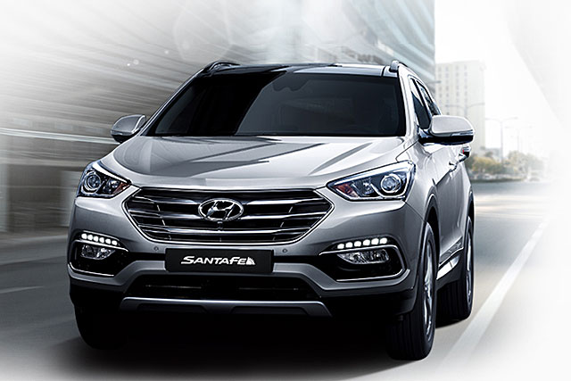 2015下半年无导入计划,hyundai小改款santa fe车系韩国发表