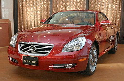 蔡依林的愛車改款了 06年式lexus Sc430上市 U Car新聞