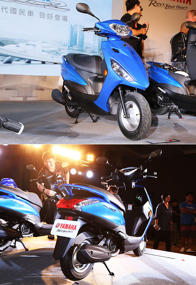 yamaha台湾山叶机车在2016年7月27日,推出全新的平价代步车款axis z劲