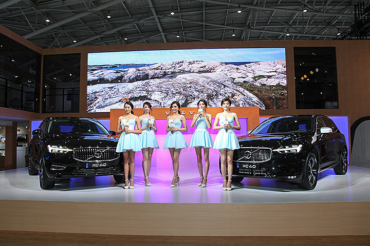 2018台北车展:volvo抢先展出xc40,主舞台多种动力配置xc60担纲演出