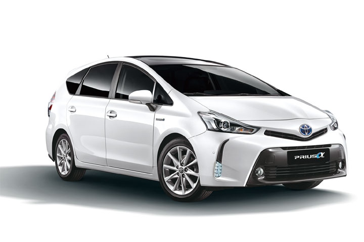 单一车型建议售价125万,2018年式toyota prius α新增tss-p科技
