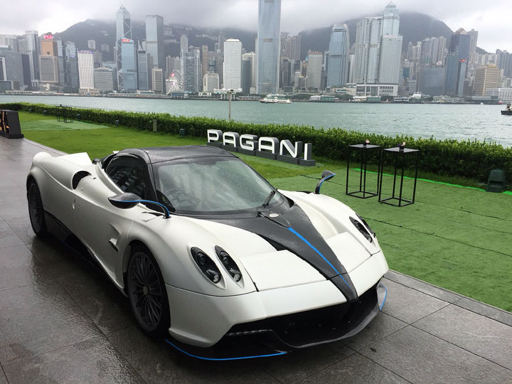 [海外現場直擊]pagani huayra roadster大中華首發,限