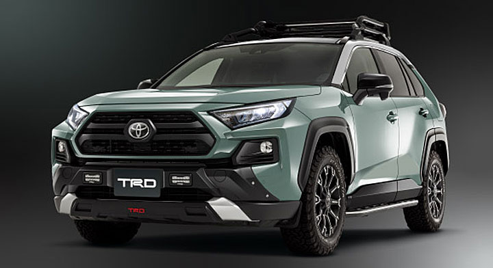 2020東京改裝車展:未來感prius phv概念,rav4改裝領軍