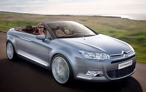 citro&euml;n将在9月法兰克福车展,推出全新四座敞篷跑车c5 airscape.