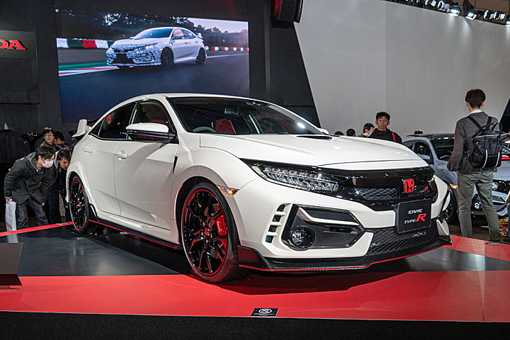 2020东京改装车展：日规小改款Honda Civic车系实拍