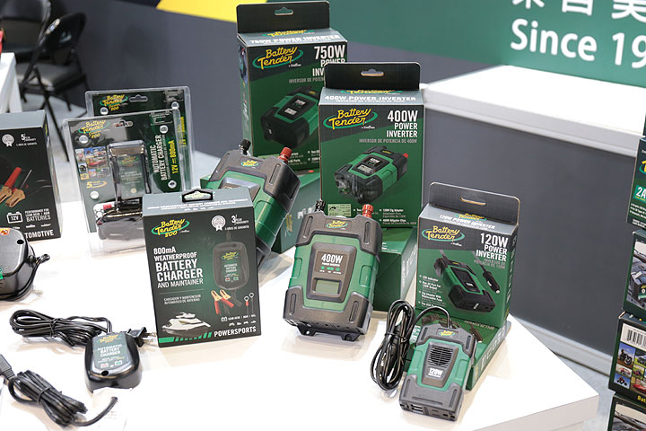 Taipei Ampa 美國battery Tender品牌展出多款車用產品 U Car售後