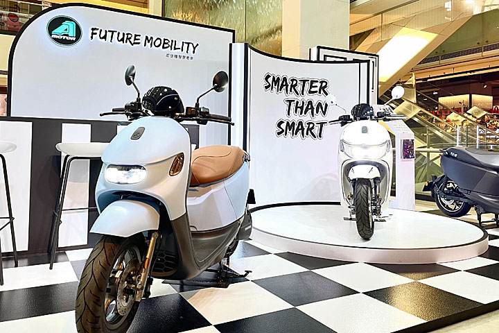 限定展出 宏佳騰新光三越台南西門設潮流展示店 U Car機車