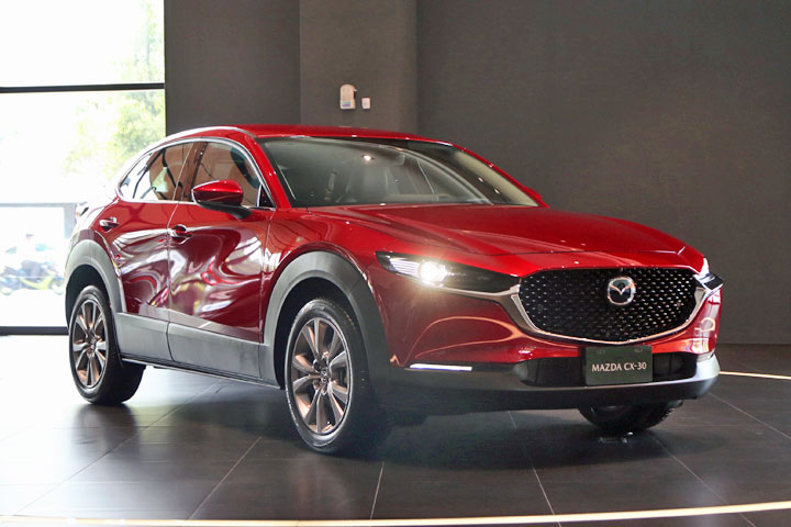 Cx30 mazda длина