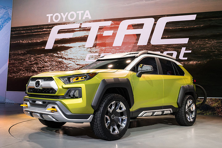 以ft Ac概念車為設計基礎 Toyota新一代rav4預計18年底登場 U Car新聞