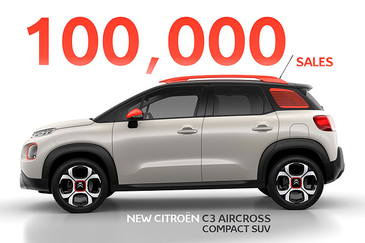 總代理積極爭取導入中 Citroen C3 Aircross銷售10萬輛達成 U Car新聞
