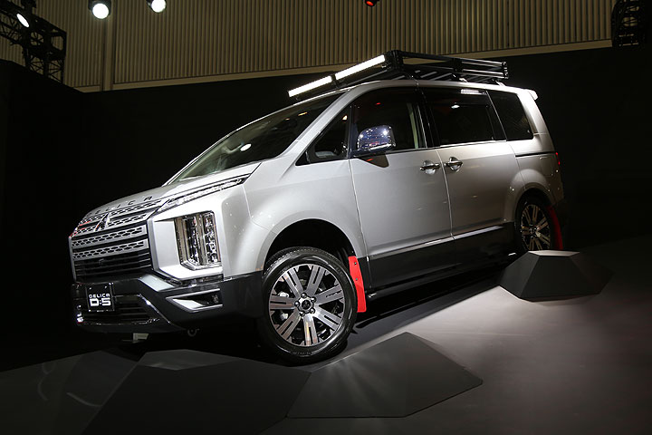 19東京改裝車展 Mitsubishi Delica D 5現場直擊 休旅風與科技感十足 U Car售後