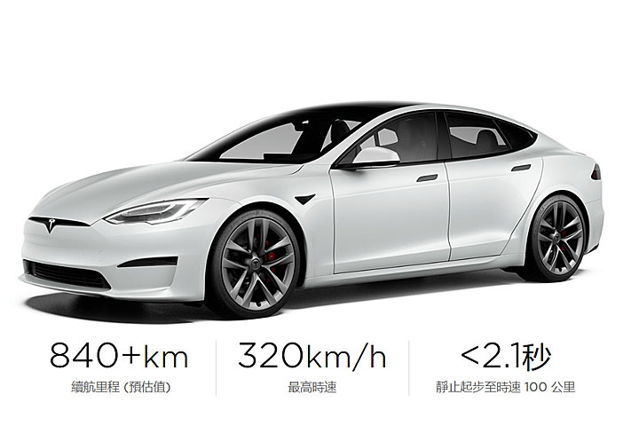 U Ev 1 100匹馬力 7公里續航的選項沒了 Elon Musk宣布取消tesla Model S Plaid U Car新聞