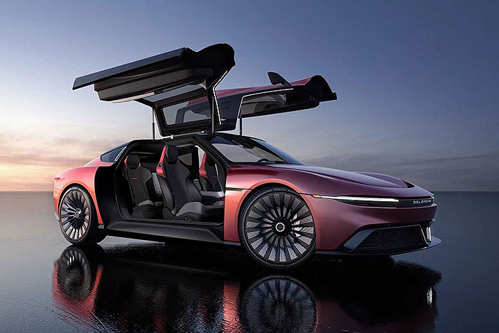 U Ev 超大鷗翼車門 極速超過每小時英里 Delorean發表alpha5純電雙門跑車 U Car新聞