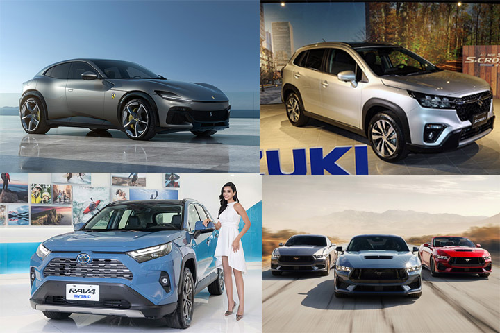 車壇一周 Suzuki Sx4 S Cross 正式上市 新年式toyota Rav4 正式售價比預售下修 第7 代ford Mustang 北美車展正式登場 Ferrari Purosangue 全球首演