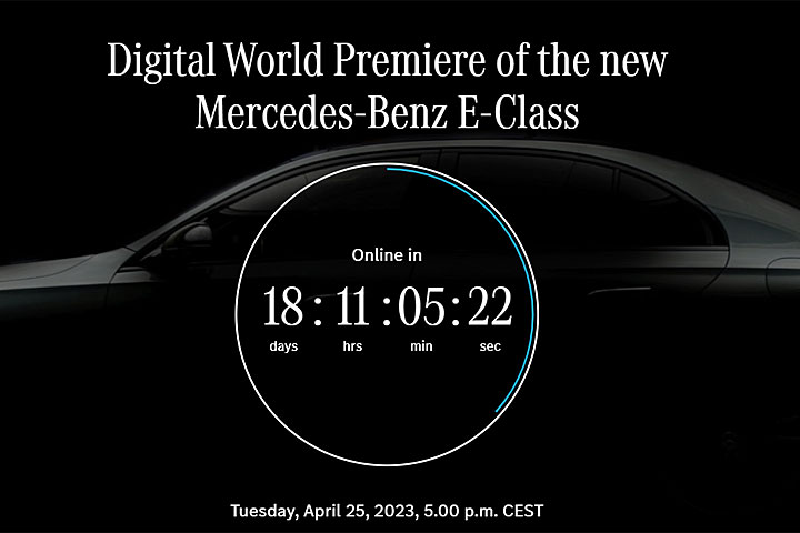 4月25日全球線上首演，Mercedes-Benz釋出大改款E-Class車系預告 | U-CAR新聞