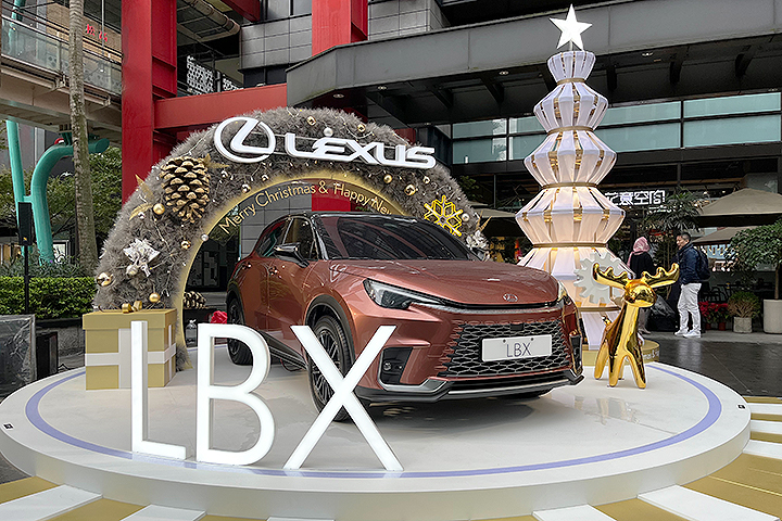 臺北車展對外展示、1月17日上市，Lexus LBX國內聖誕節外展先行亮相 | U-CAR新聞