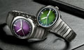 青龍歸來
亨利慕時大三針極光綠腕錶錶