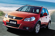 六氣囊的包覆，2010年Suzuki SX4五門掀背改款上市