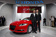 雙座動感油電車，量產版Honda CR-Z Hybrid北美車展首演