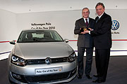 黃袍加身，新一代Polo獲頒2010歐洲年度風雲車大獎