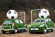 世界盃風潮席捲，Hyundai i10足球宣傳車英國亮相