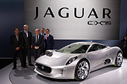 優雅電動超跑，Jaguar C-X75概念車現身花都