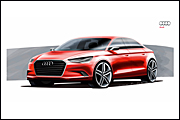 新一代Audi A3 草圖釋出，預告日內瓦首見房車版本