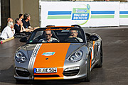 純電跑車，Porsche Boxster E原型車柏林登場