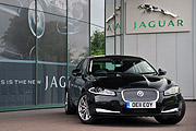 Jaguar也玩省油，XF 2.2D一桶油自英國伯明罕開到德國慕尼黑