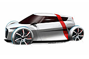 1+1都會新概念，Audi釋出Urban Concept設計草圖