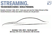 Facebook同步轉播，大改款BMW 3系列預約10月14日全球首演
