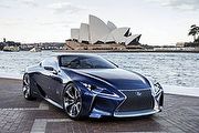 500匹綜效馬力，Lexus LF-LC Blue澳洲登場