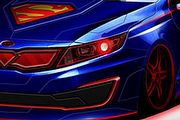 Superman上身，Kia預告超人版Optima Hybrid