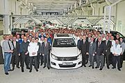新里程碑，第100萬輛VW Tiguan在狼堡工廠下線